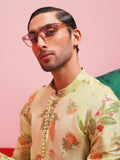 Hussain Rehar Basic Not Basic IV Raw Silk Printed Stitched 2-Piece Suit-Panache