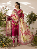 Naqsh Summer Glow 2 Luxury Lawn Digital Printed Unstitched 3-Piece Suit-Red Devil-00123