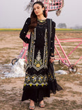 Black-Parishay Dil e Raqsam Lawn'26 Embroidered Unstitched 3-Piece Suit-DQ-01