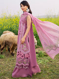 Pink-Parishay Dil e Raqsam Lawn'26 Embroidered Unstitched 3-Piece Suit-DQ-02