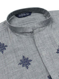 Velvour Boys Cotton Embroidered Stitched Kurta-VB196-J