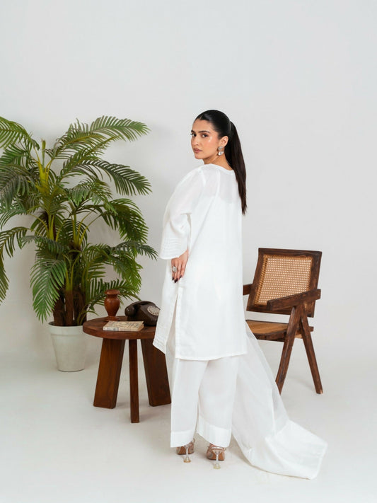 Stylish Collection Enchant Pret Cotton Stitched 3-Piece Suit-Hoor