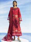 Parishay Ivy Bloom'26 Lawn Embroidered Unstitched 3-Piece Suit-IB-03