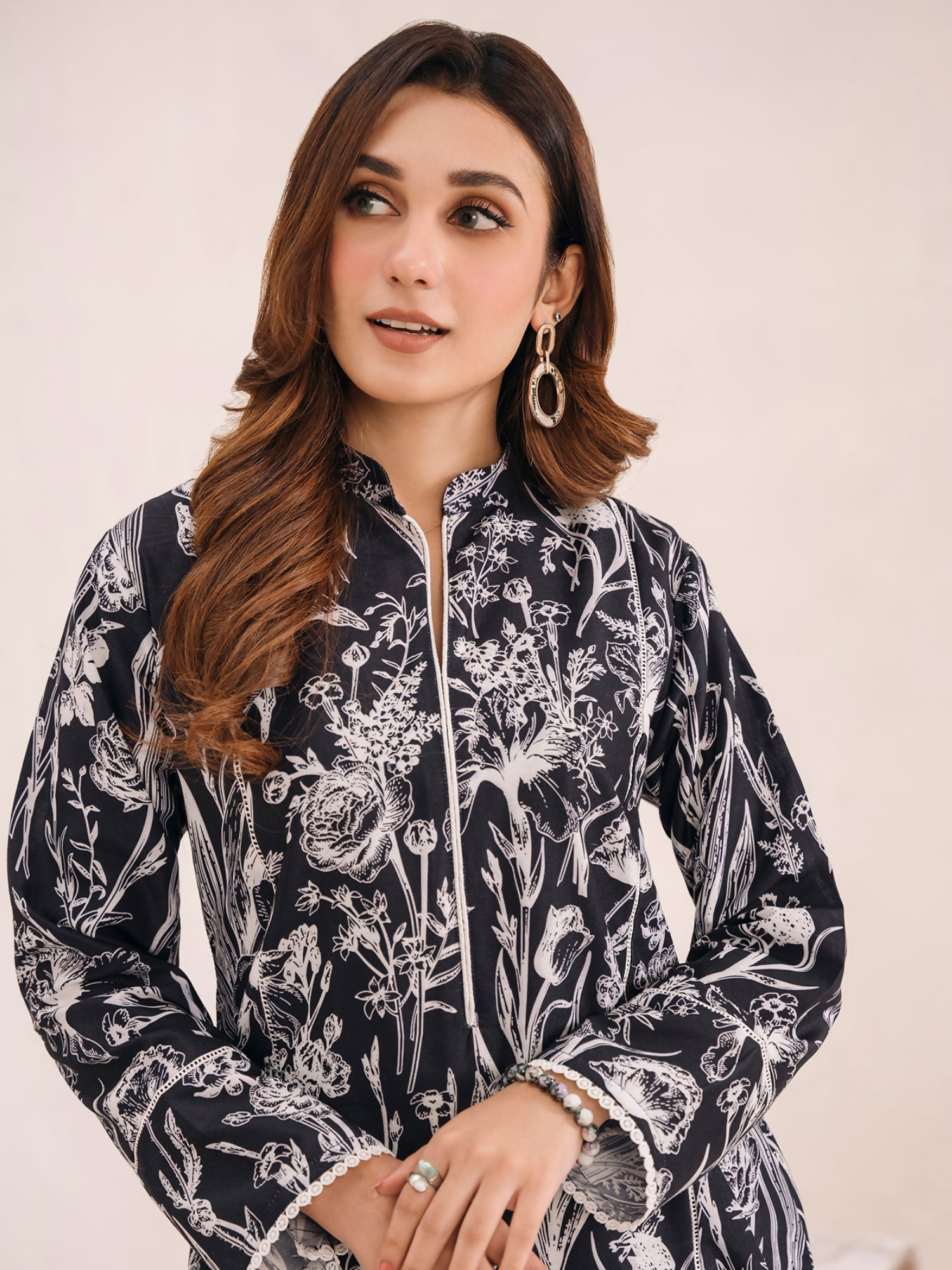 Panache Apparel Grip Printed Stitched Suit-Infinity