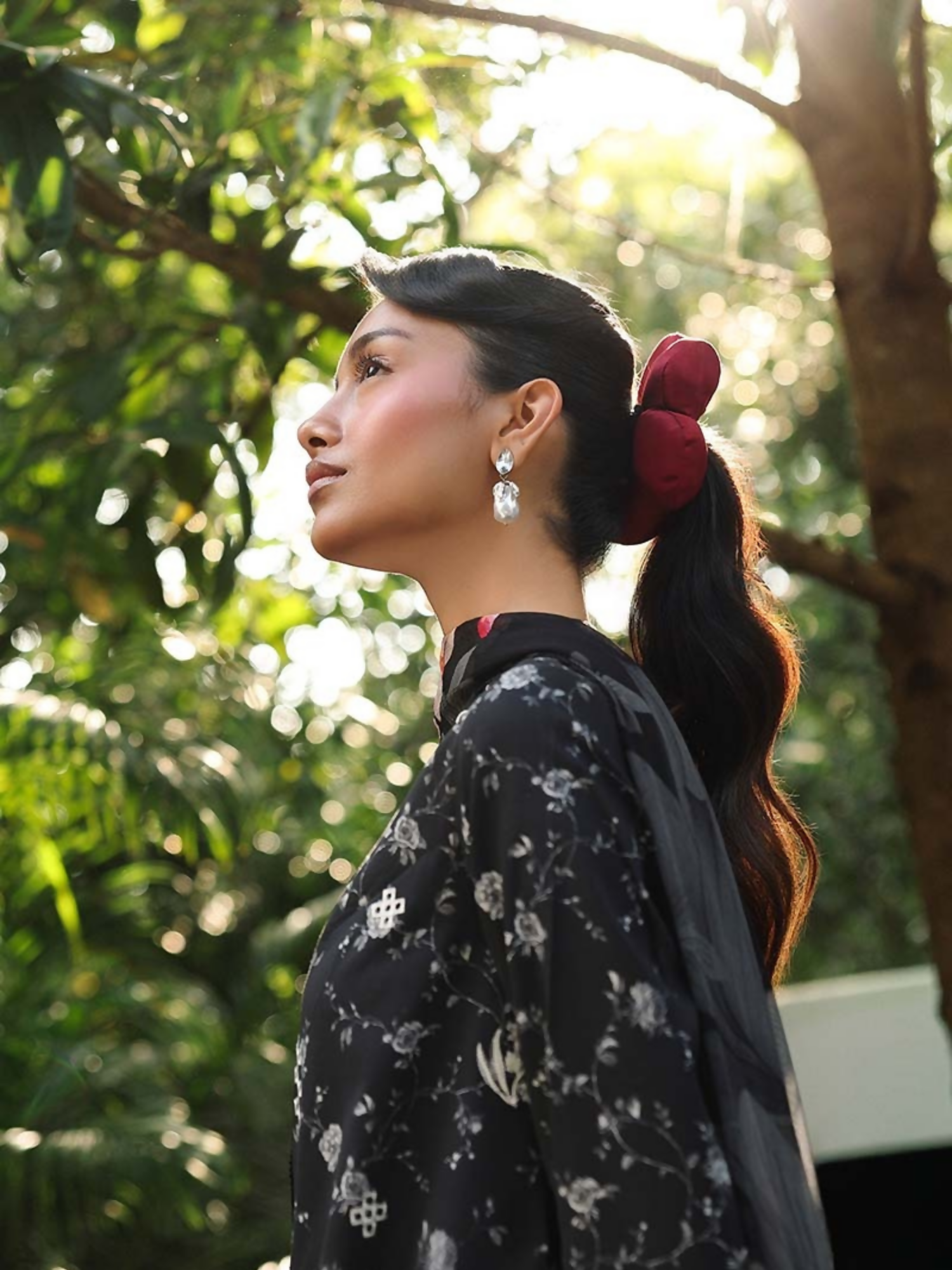 Qalamkar Qprints Lawn'26 Embroidered Unstitched 3-Piece Suit-AX-08-(B)-Eavan