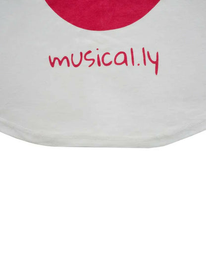Funky's Girls Musical.ly Printed T-Shirt-8936