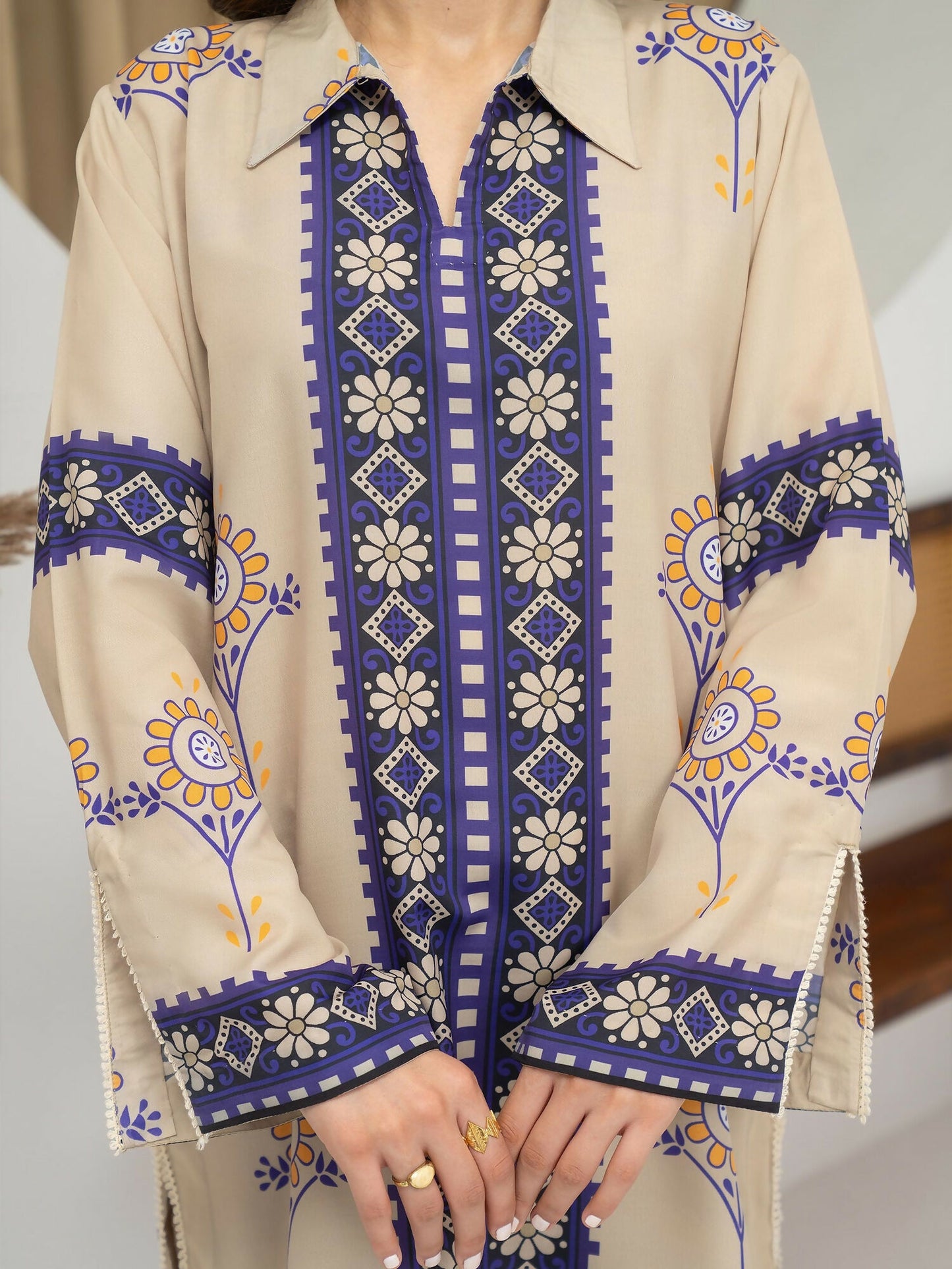 Panache Apparel Florise Lawn Printed Co-Ord Set-Zyric