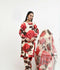 Imran Aftab Valentine's Day Raw Silk Printed Stitched 3-Piece Suit-IAVD 07
