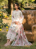 Parishay Ivy Bloom Printkari Lawn Embroidered Unstitched 3-Piece Suit-IVY-05
