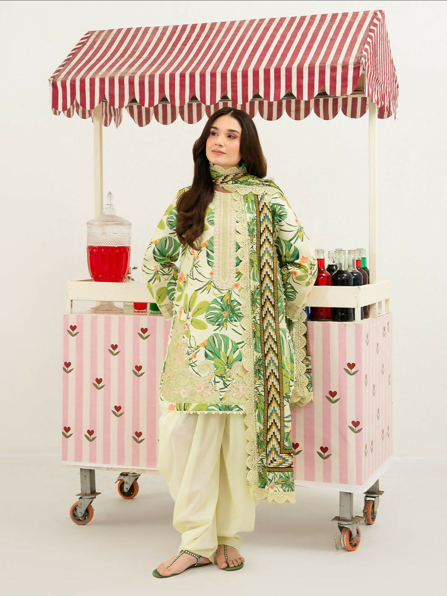 Mahnur Anaya Lawn Vol-1 Embroidered Stitched 3-Piece Suit-ANA-013