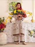 Mahnur Noir Lawn'26 Printed Co-Ord Set-N-03