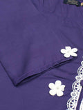Velvour Girls Cotton Co-Ord Set-VG183-A