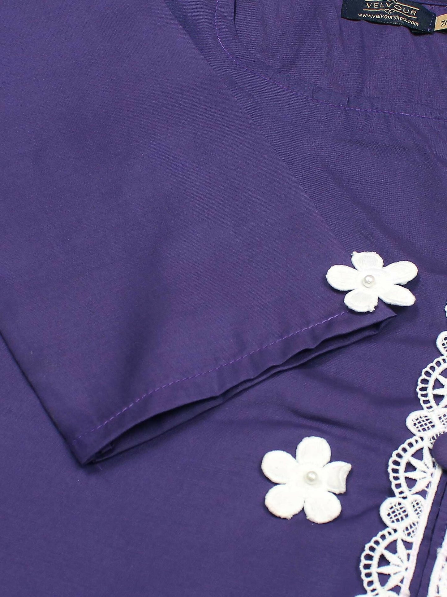 Velvour Girls Cotton Co-Ord Set-VG183-A