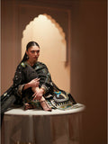Binilyas Mashriq Luxury Lawn'26 Embroidered Unstitched 3-Piece Suit-D-118-B