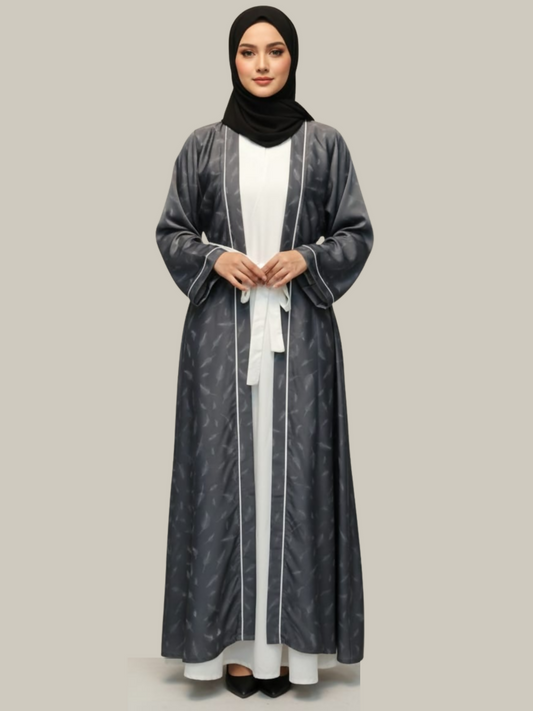 Islami Hijab Centre Haya Premium Series Imported Nida Printed Abaya Set