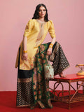 Hussain Rehar Basic Not Basic IV Raw Silk Embellished Stitched 3-Piece Suit-Mariglod