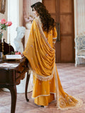 Mahnur Sophie Luxury Lawn Embroidered Stitched 3-Piece Suit-Rosy