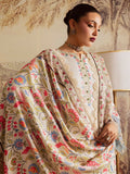 Mahnur Nova Khaddar Embroidered Unstitched 3-Piece Suit- NK - 01