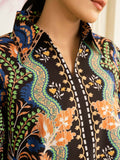 Allure By IH Salina Lawn Silk Printed Co-Ord Set-Gina