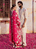 Mahnur Gulzar Viscose Embroidered Unstitched 3-Piece Suit - G - 11