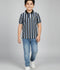 Velvour Boys Pique Tipping Collar Polo Shirt-VP16-D