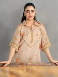Panache Apparel Dear Summer Silk Lawn Printed Co-Ord Set-Verdant