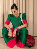 Hussain Rehar Pay Day Vol II Raw Silk Stitched 2-Piece Suit-Lyre