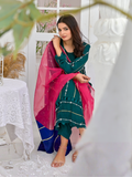 Ruby's Couture Chamak Dhamak Chiffon Embroidered Stitched 3-Piece Suit-Simran