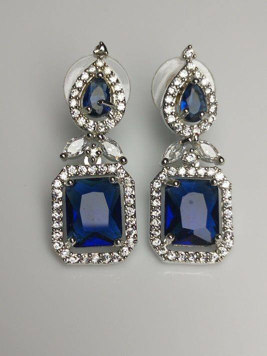 H&A Jewellery One Carat American Diamond Earings