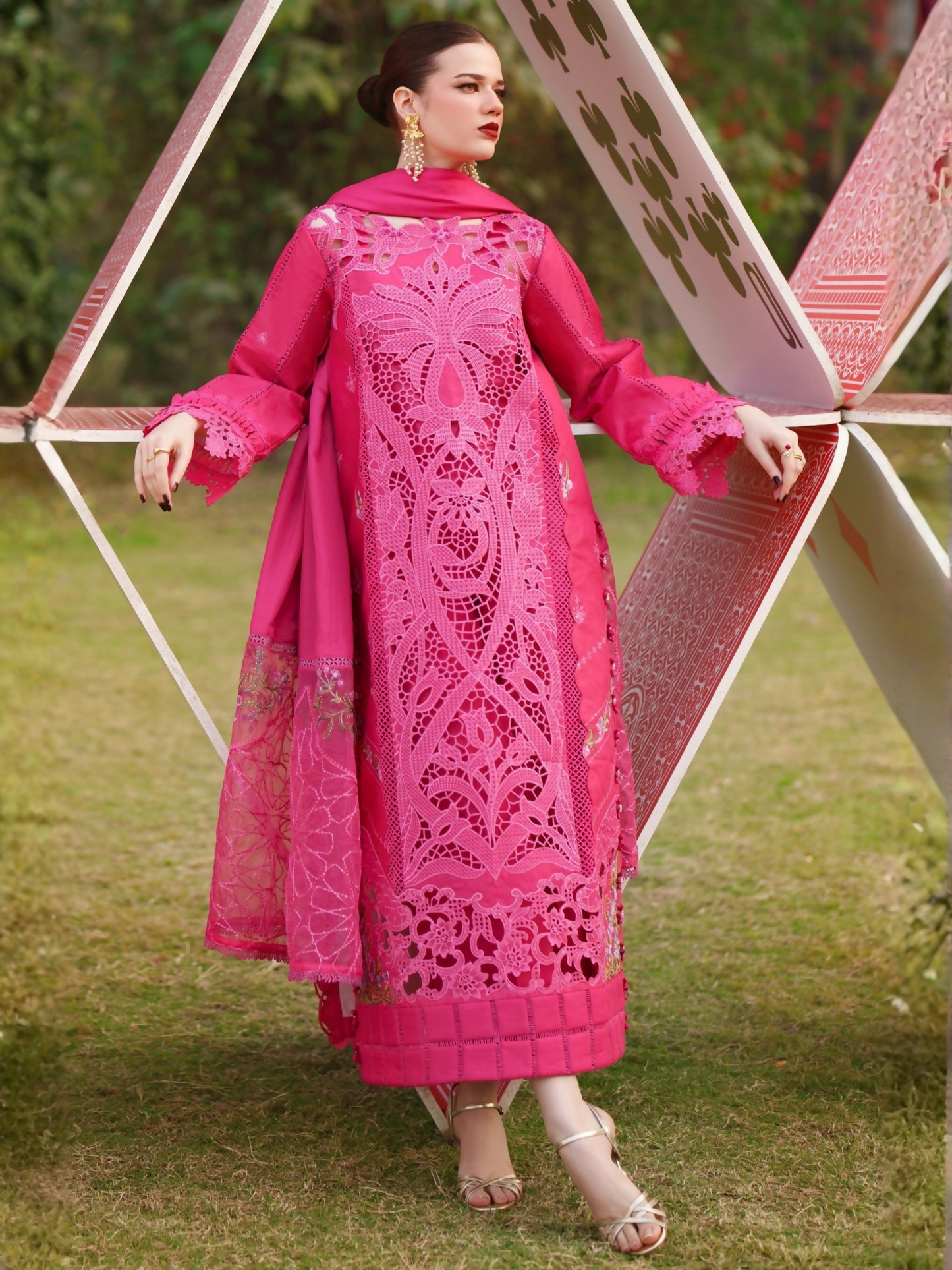 Parishay Summer Queen Lawn Embroidered Unstitched 3-Piece Suit-SQ-06