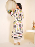 MH Cloth House Poly Lawn Printed Stitched 2-Piece Suit-Sahiba
