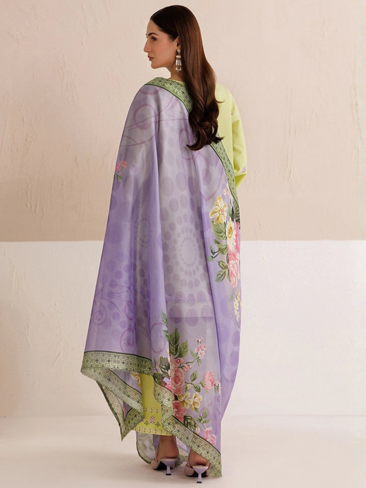 Panache Apparel Mistfall Vol II Cotton Embroidered Stitched Suit-Selene