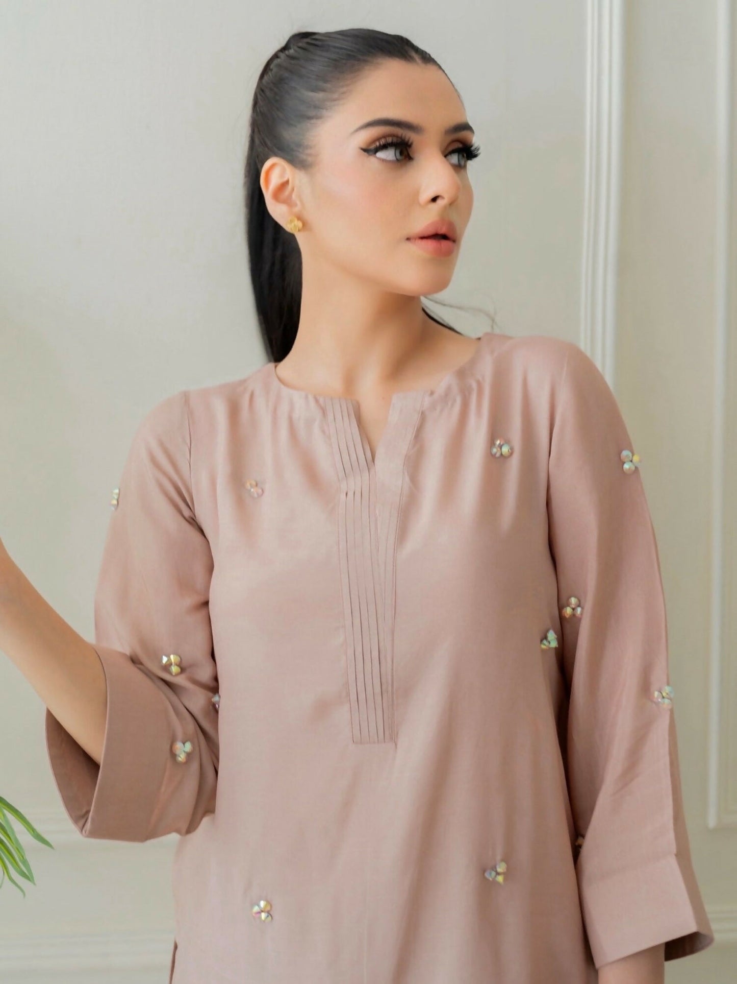 Allure By IH Co-Ord Drop 1 Thai Silk Embellished Co-Ord Set-Gloria