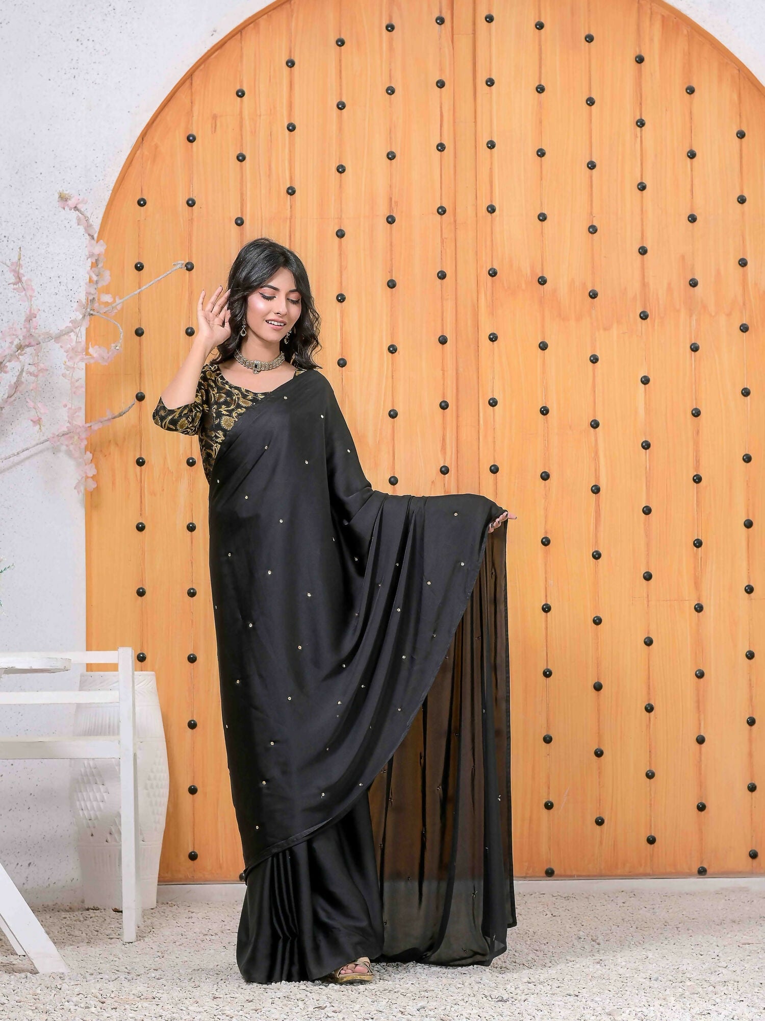 Ruby's Couture Ashiyana Silk Saree-Nisha