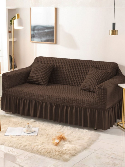Elegant Bedding Jersey Bubble Sofa Cover