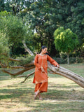 Sehrish Kanwal Doria Lawn Embroidered Stitched 2-Piece Suit-Gloria
