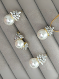 H&A Jewellery Pearl and Crystal 3-Piece Set