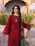 Mahnur Husn e Jahan Luxury Lawn Embroidered Unstitched 3-Piece Suit-Elena