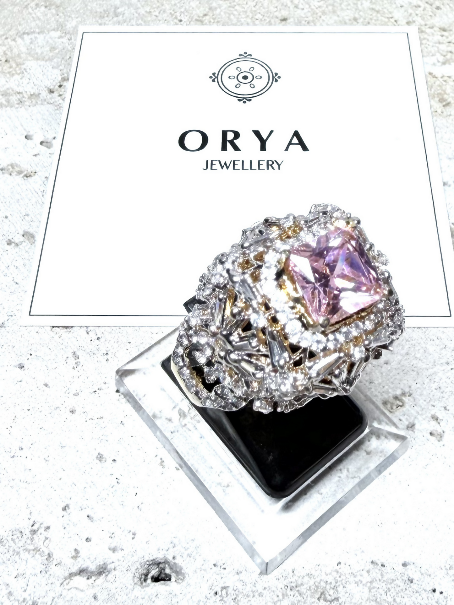 Orya Jewellery Adjustable Crest Ring