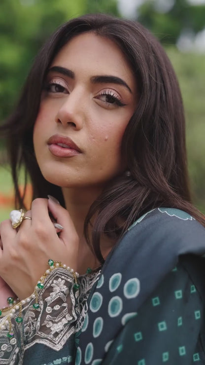 Parishay Rang e Sarma Khaddar Embroidered Unstitched 3-Piece Suit-SAR-08