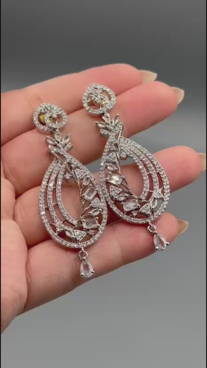 Silver-H&A Jewellery Earrings