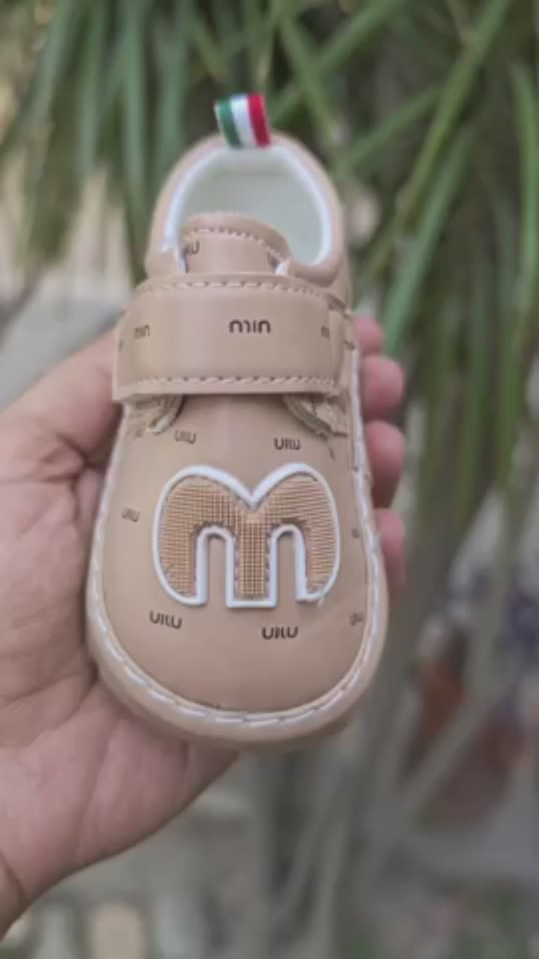 Black and Beige-Mum n Bub Baby Whistle Shoes-Chuchu-Min-Min