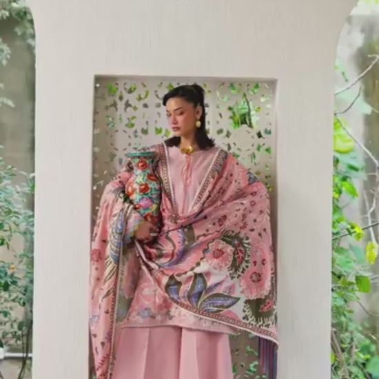 Binilyas Lumina Summer Lawn Embroidered Unstitched 3-Piece Suit-L71-A