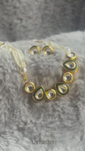 H&A Jewellery Indian Kundan Choker Set