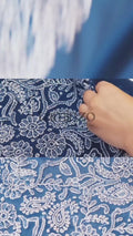 AB Hand Embroideries Chiffon Embroidered Unstitched 2-Piece Suit