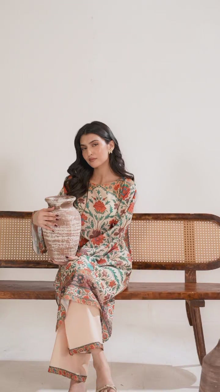 Stylish Collection Enchant Pret Poly Lawn Printed 2-Piece Suit-Jahaniya