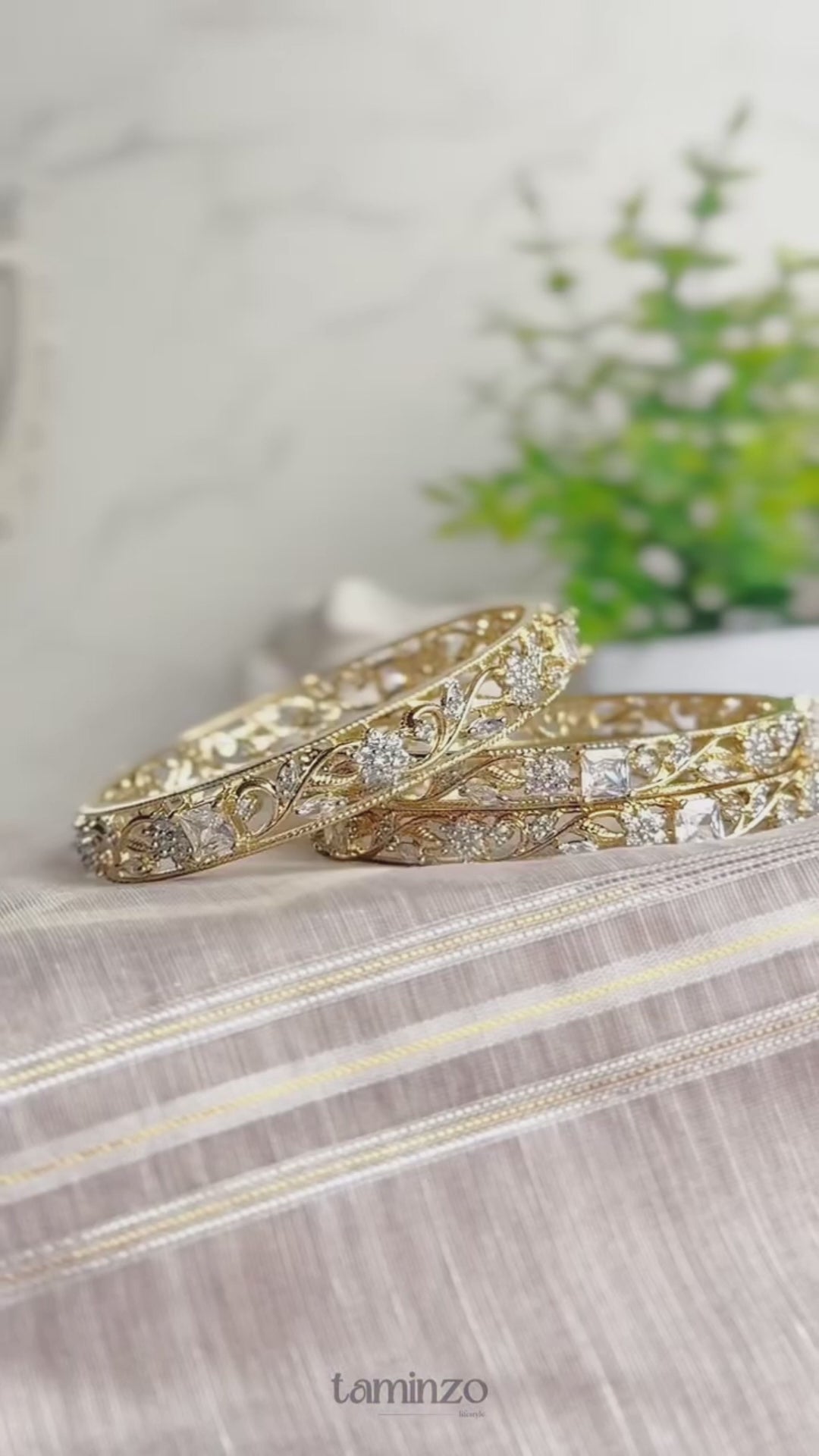 Gold H&A Jewellery One Carat Silver Rhodium Plated Karay
