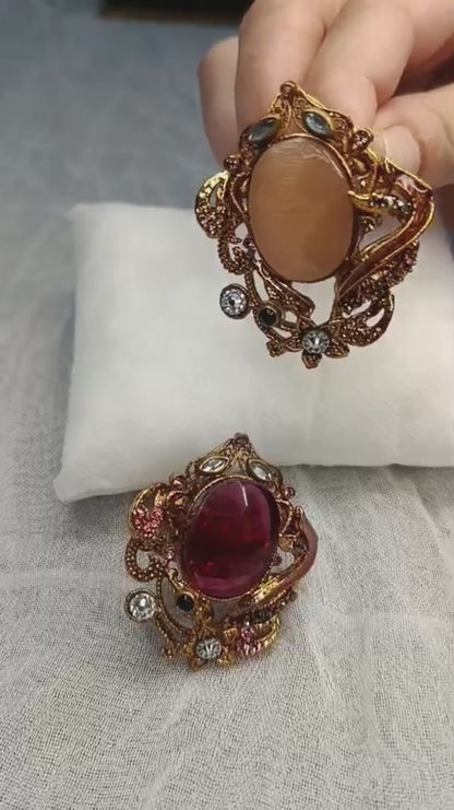 Durwaj's Statement Ring-DW-019