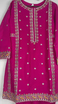 Pink Bin Shaukat Pima Lawn Embroidered Stitched 2-Piece Suit