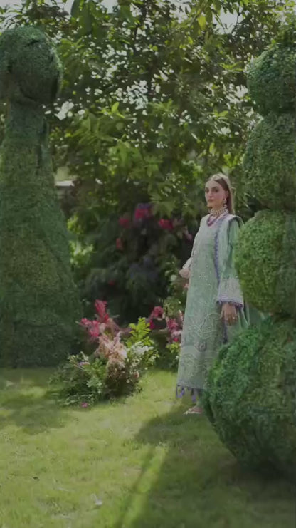 Mahnur Secret Garden Karandi Embroidered Unstitched 3-Piece Suit–SG-002